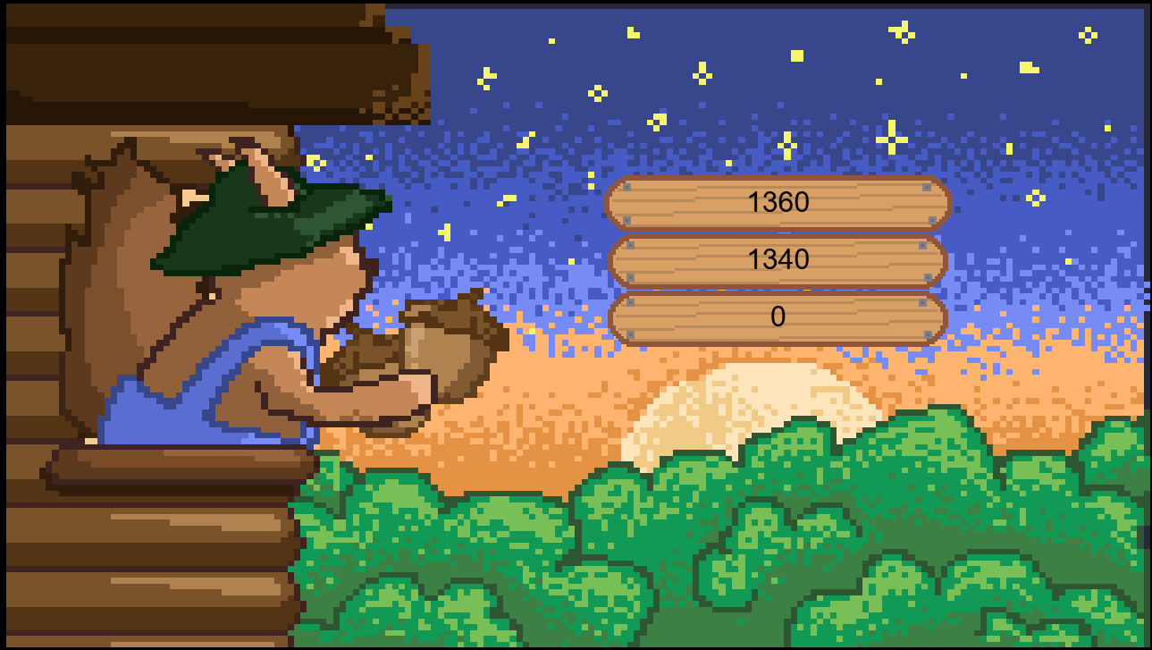 Squirrel Goes Nuts End Screen
